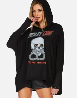 Shop Motley Crue Too Fast For Love Hoodie | Wilma By Women Hoodies