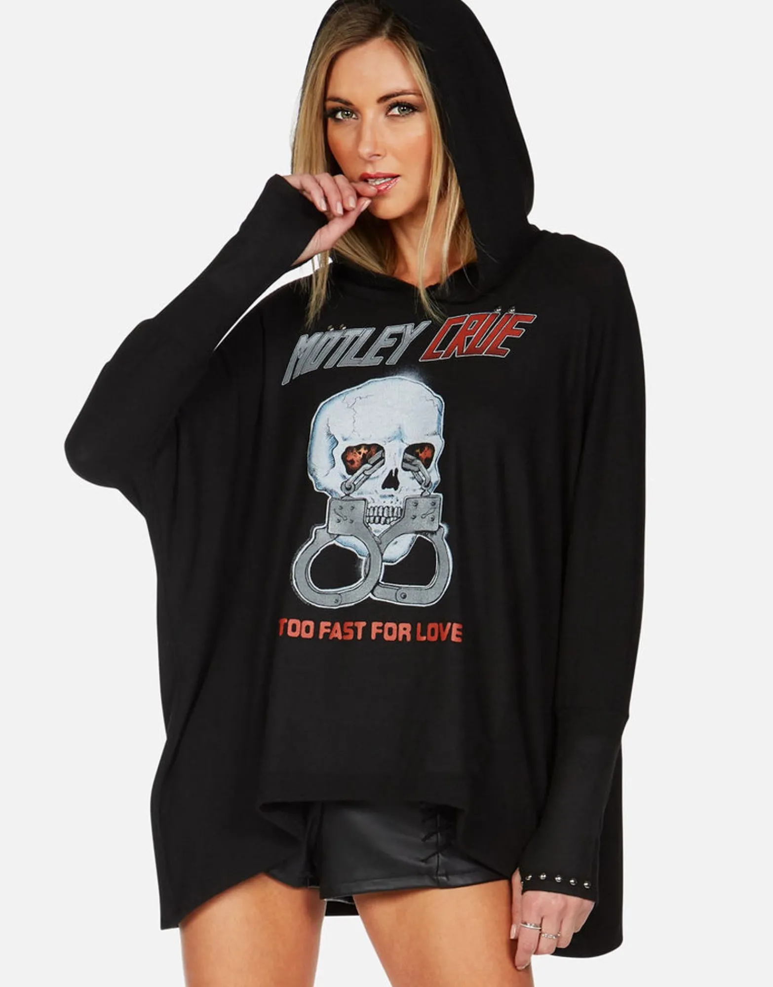Shop Motley Crue Too Fast For Love Hoodie | Wilma By Women Hoodies