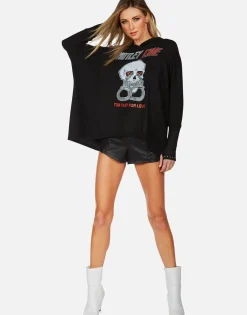Shop Motley Crue Too Fast For Love Hoodie | Wilma By Women Hoodies