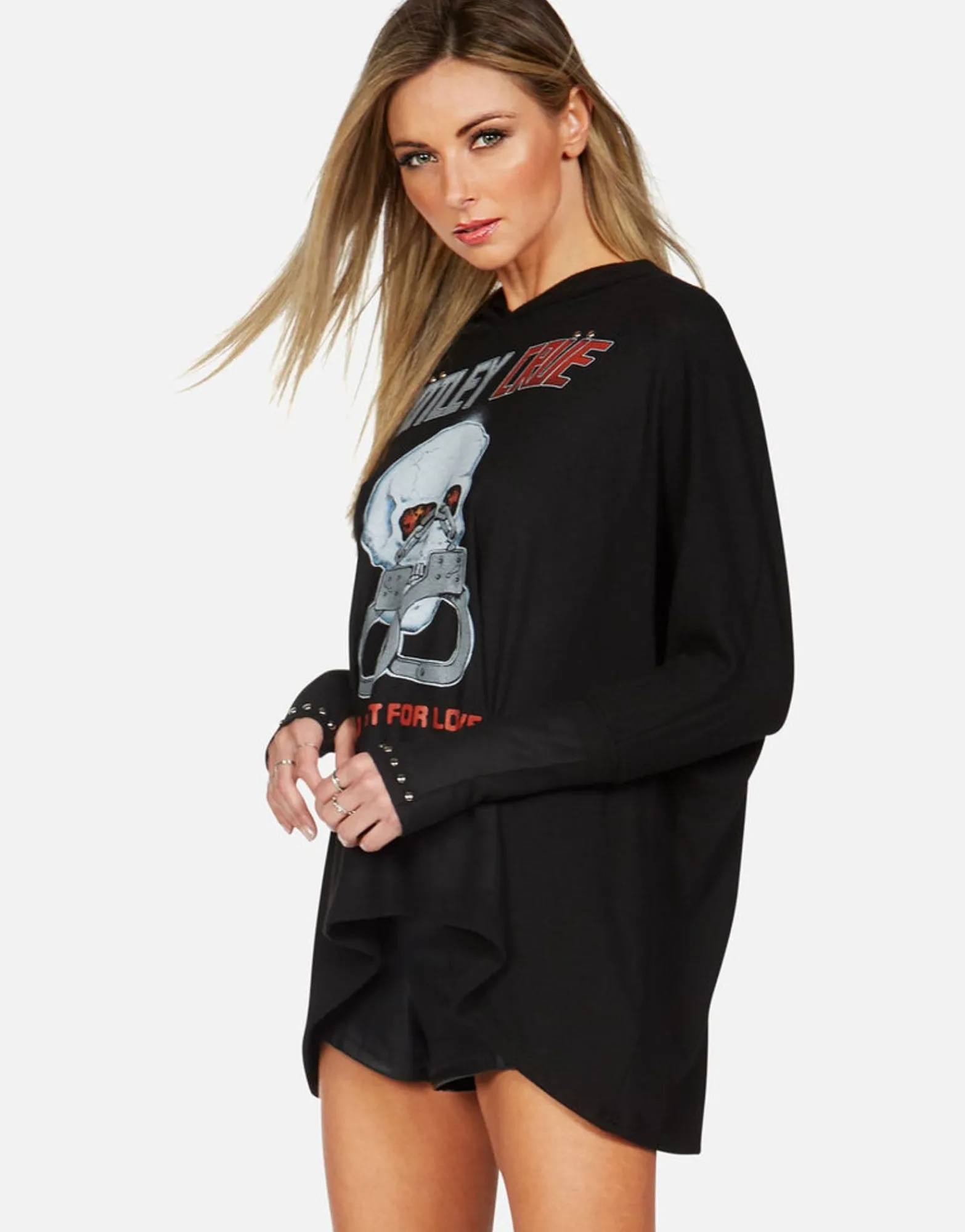 Shop Motley Crue Too Fast For Love Hoodie | Wilma By Women Hoodies