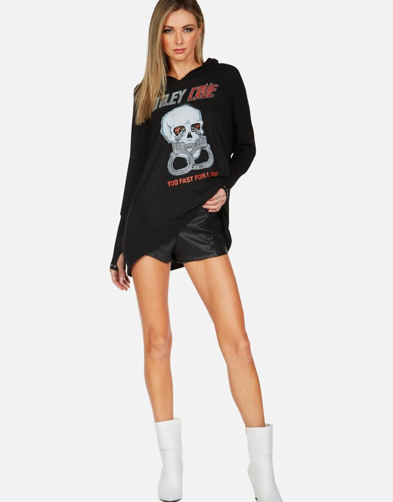 Shop Motley Crue Too Fast For Love Hoodie | Wilma By Women Hoodies