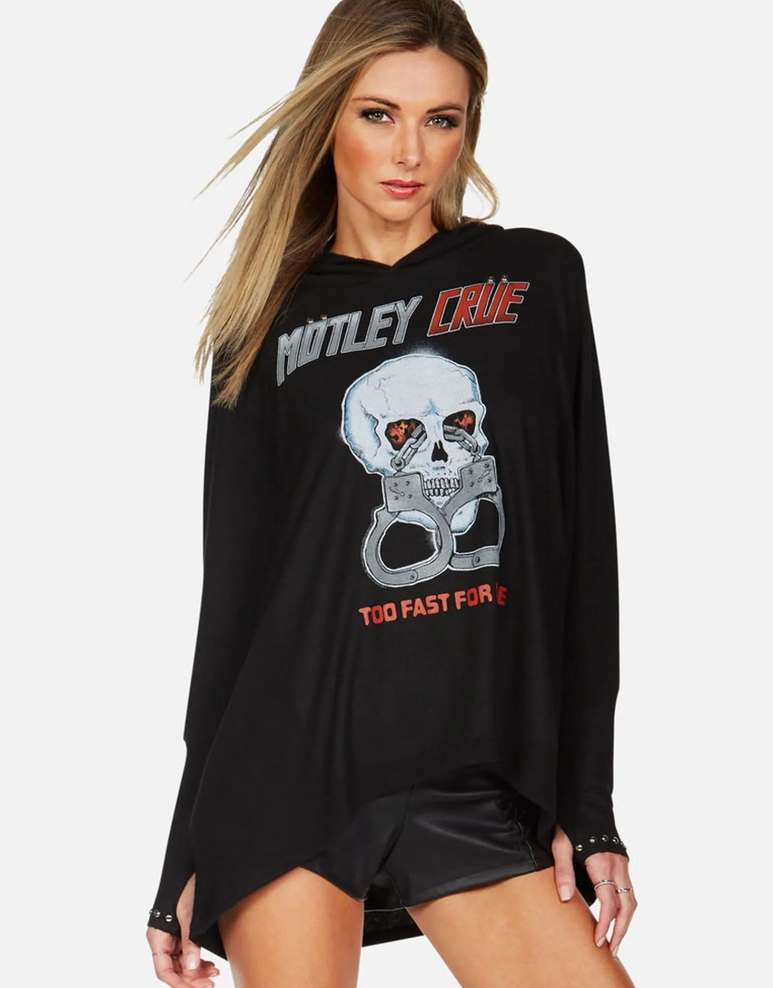 Shop Motley Crue Too Fast For Love Hoodie | Wilma By Women Hoodies