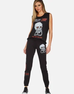 New Motley Crue Too Fast For Love Sweatpant | Gia By Women Long Sweatpants