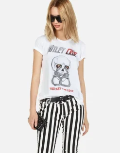 Store Motley Crue Too Fast For Love Classic Band Tee By Women Short Sleeve