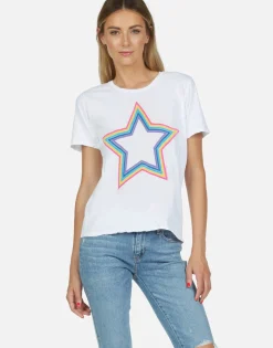 Cheap Multi Outline Star S/S Vintage Tee | Croft X By Women Short Sleeve