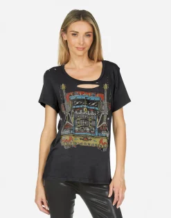 Best Myra Rock Truck Women Short Sleeve