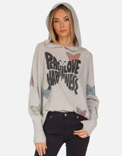 Cheap Namiko Crystal Love Butterfly Women Sweaters & Knits