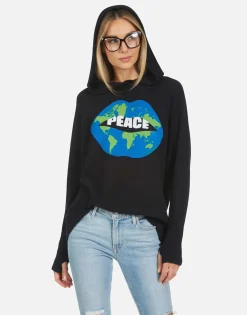 Clearance Namiko World Peace Lips Women Sweaters & Knits