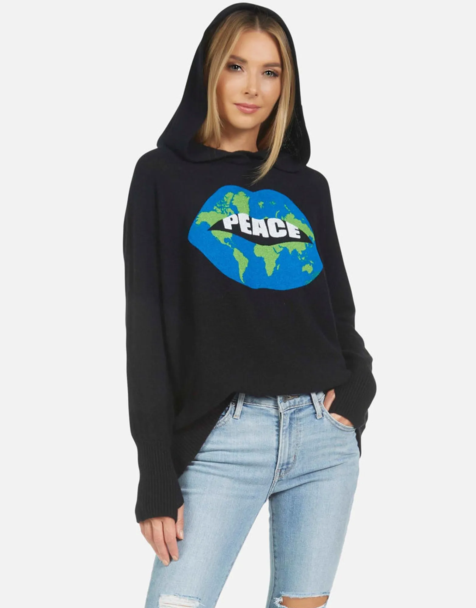 Clearance Namiko World Peace Lips Women Sweaters & Knits