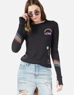 Shop Neon Signs L/S Fitted Thermal W/ Thumbholes | Mckinley Women Long Sleeve