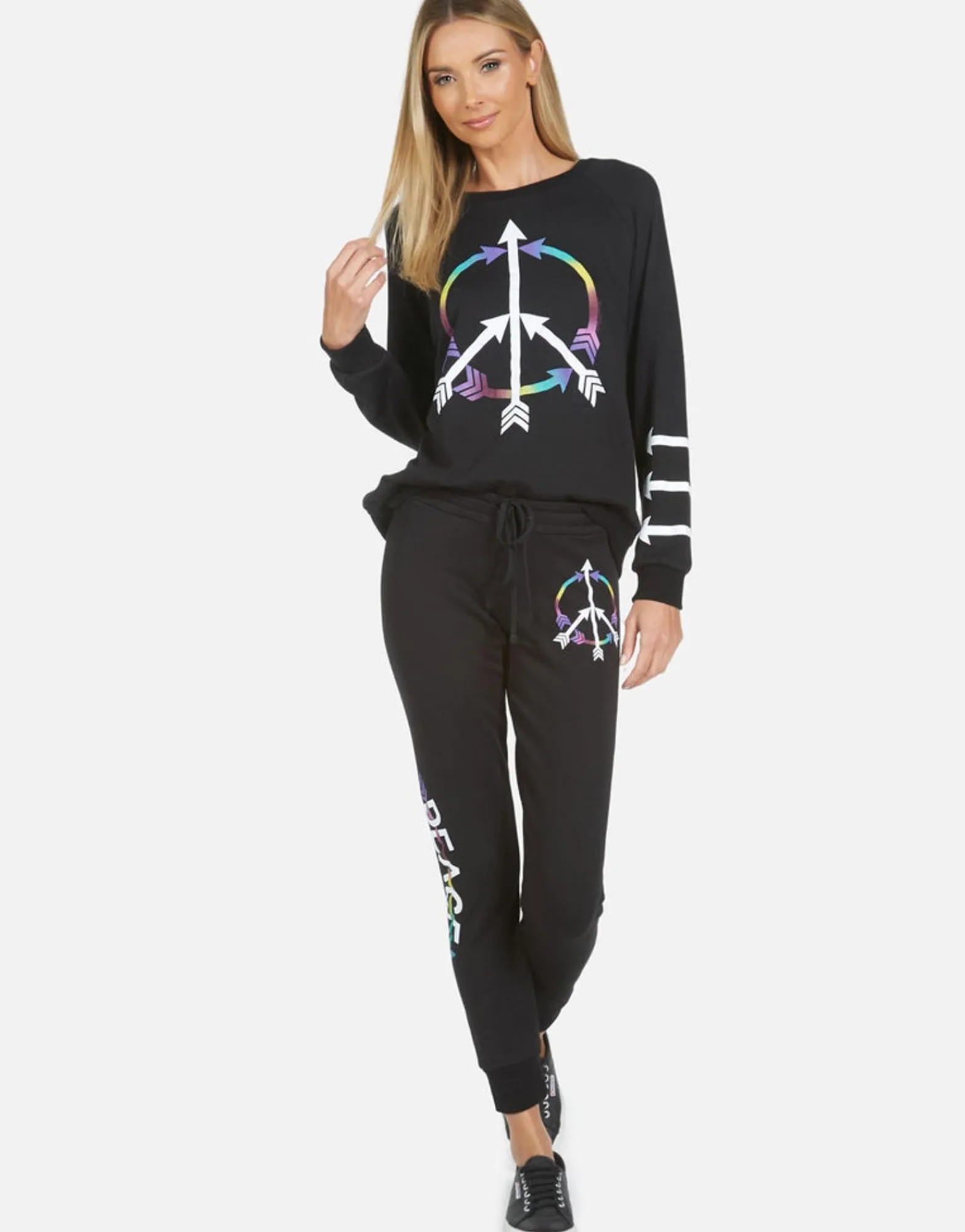 Outlet Noleta Arrow Peace Women Long Sleeve
