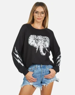 Best Sale Noleta Electric Elephant Women Long Sleeve