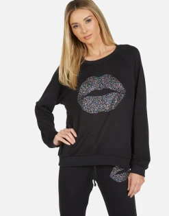 New Noleta Sprinkle Lip Women Long Sleeve