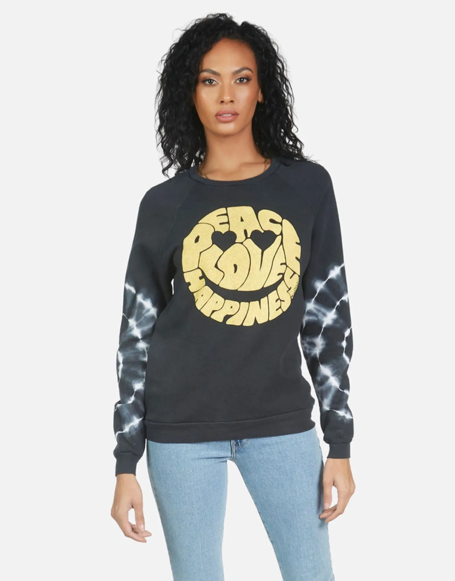 Fashion Noleta Text Happy Face Women Long Sleeve