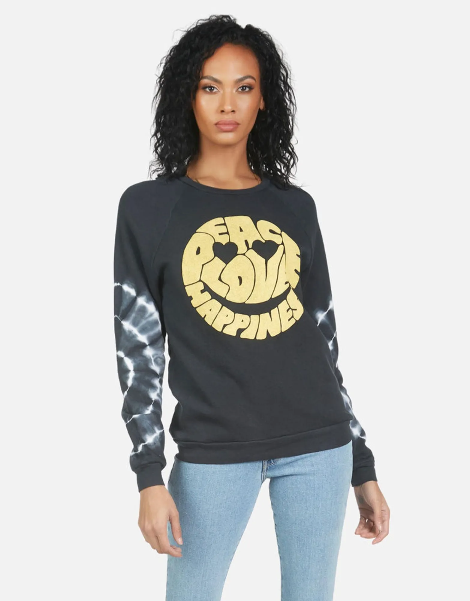 Fashion Noleta Text Happy Face Women Long Sleeve