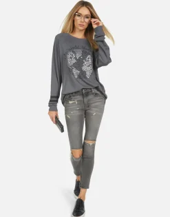 Cheap Noleta World Needs Love Women Long Sleeve