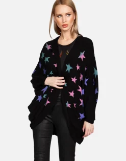 Fashion Ombre Stars Cardigan Wrap | Isla By Women Sweaters & Knits