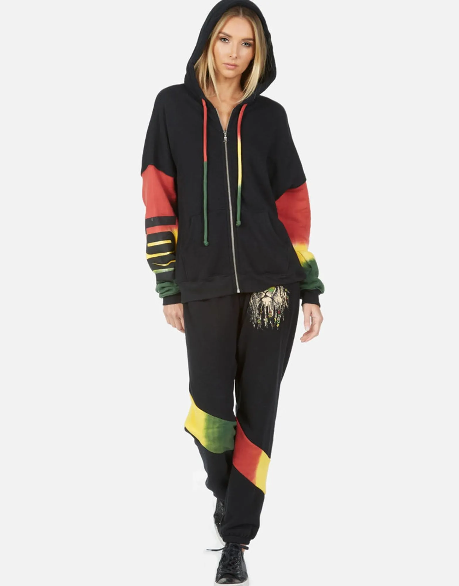 Best Sale Ophelia Rasta Lion Women Long Sweatpants
