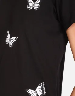 Sale Optimist Butterflies Vintage Tee In | Croft By Women Short Sleeve