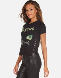 Best Oriana X Crystal Poison Women Short Sleeve