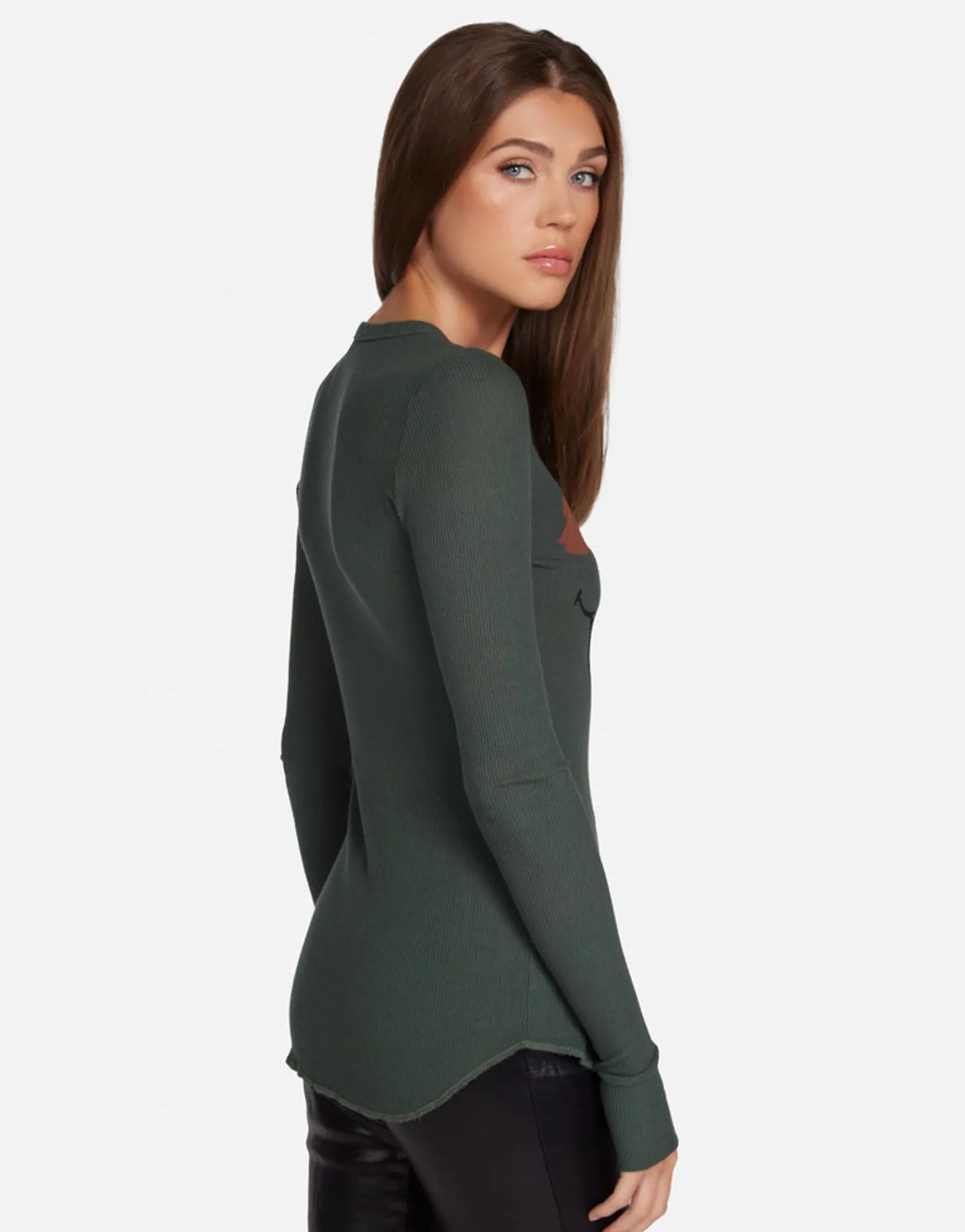 Flash Sale Oscar The Grouch Fitted Thermal In | Mckinley By Women Long Sleeve