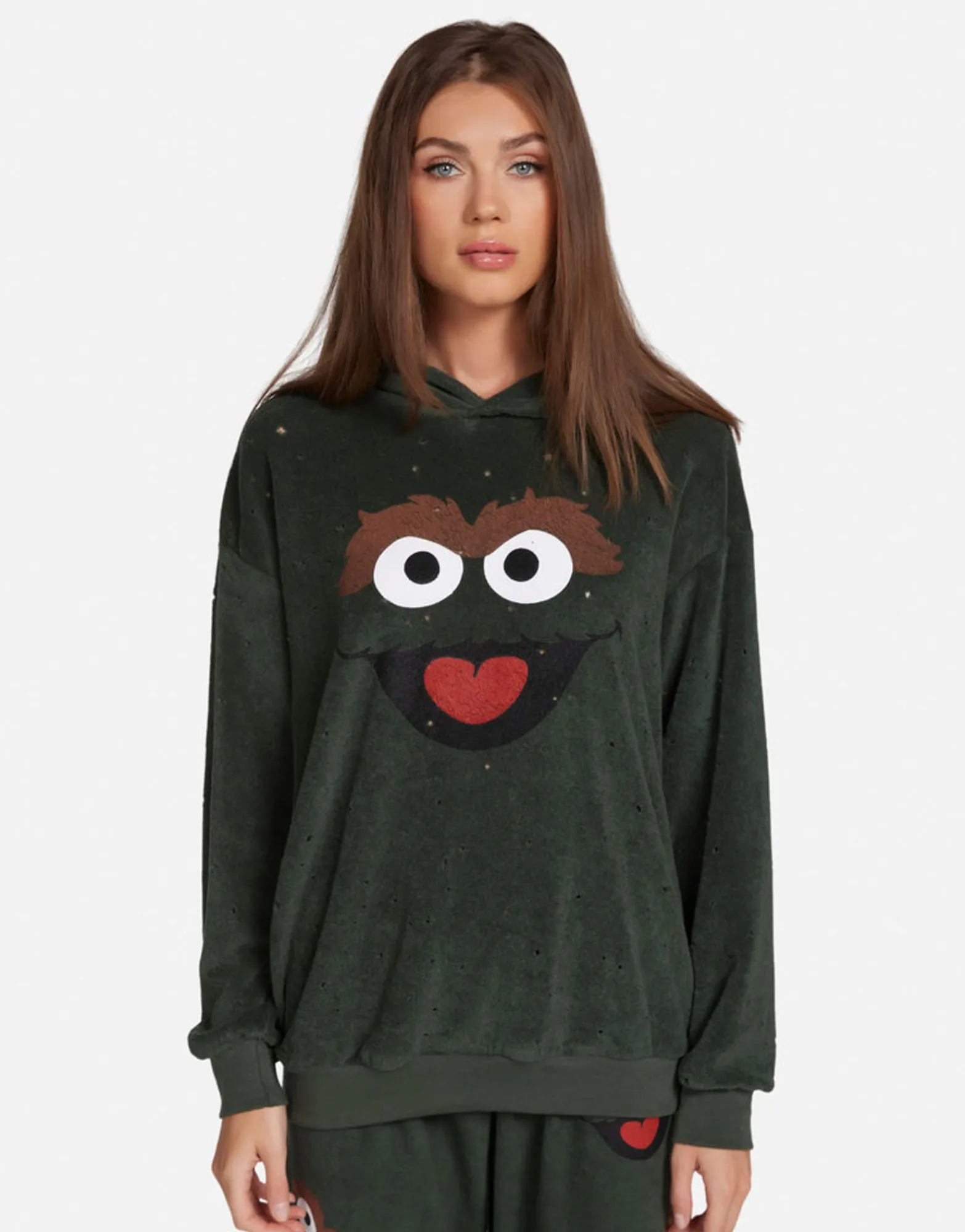 Best Sale Oscar The Grouch Hoodie In | Harmony By Women Hoodies