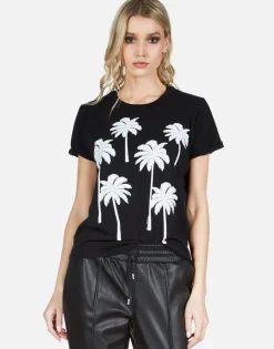 Online Palm Trees Vintage Ss Tee | Edda By Women Short Sleeve