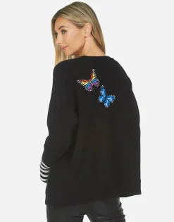 Cheap Paloma Butterfly Patches Women Sweaters & Knits
