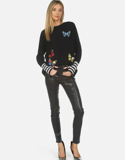 Cheap Paloma Butterfly Patches Women Sweaters & Knits