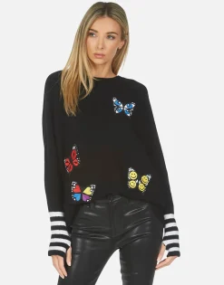 Cheap Paloma Butterfly Patches Women Sweaters & Knits