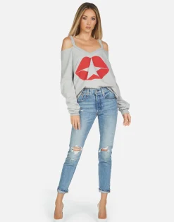 Clearance Patricia Star Kiss Women Long Sleeve