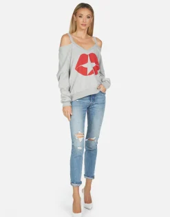Clearance Patricia Star Kiss Women Long Sleeve