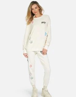 Best Peace Hippie Classic Women'S Sweatpant | Alana By Women Crop Sweatpants
