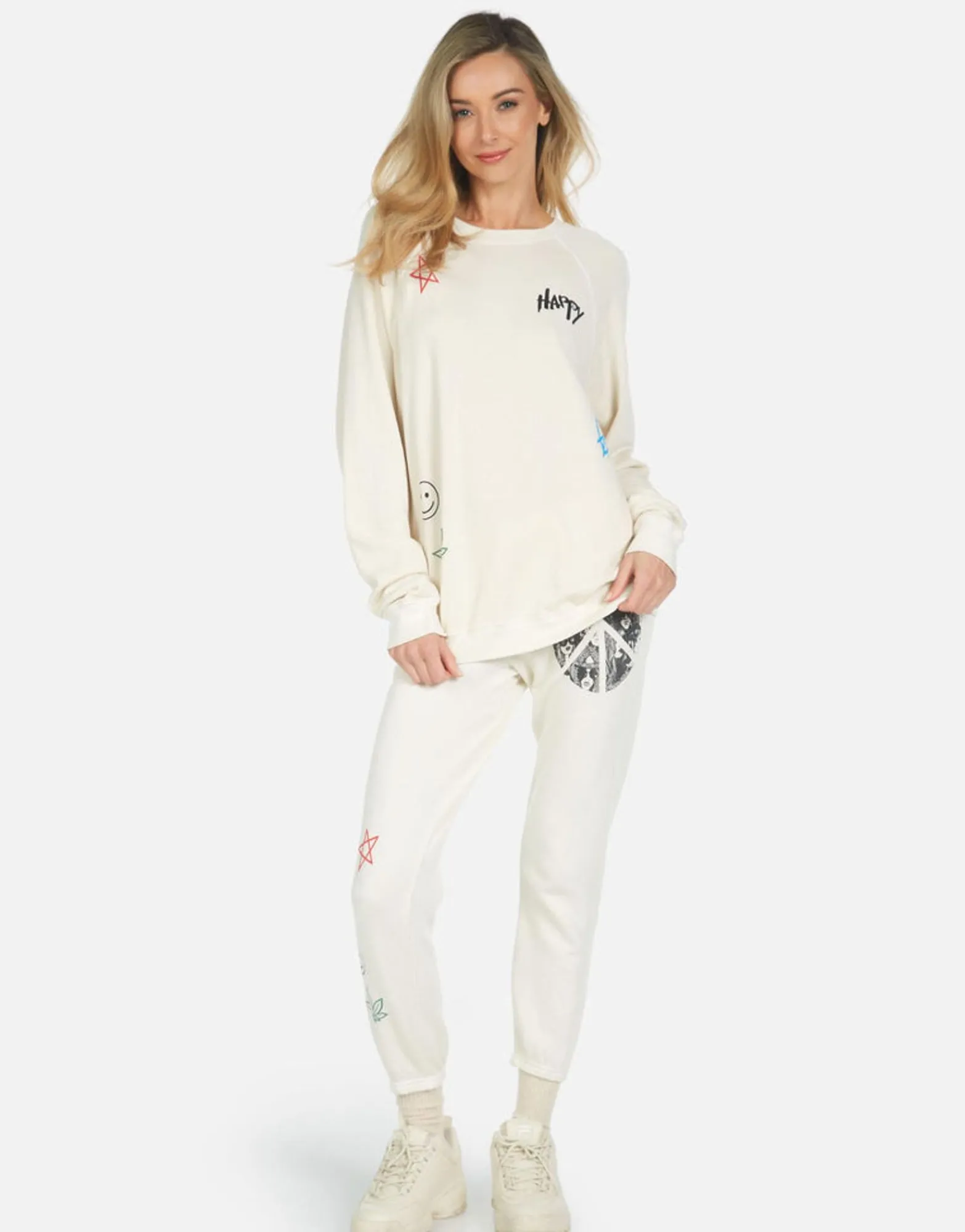 Best Peace Hippie Classic Women'S Sweatpant | Alana By Women Crop Sweatpants