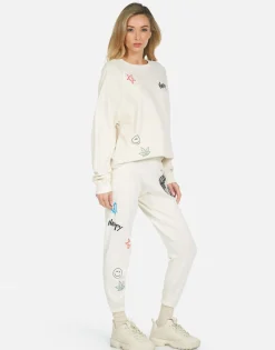 Best Peace Hippie Classic Women'S Sweatpant | Alana By Women Crop Sweatpants