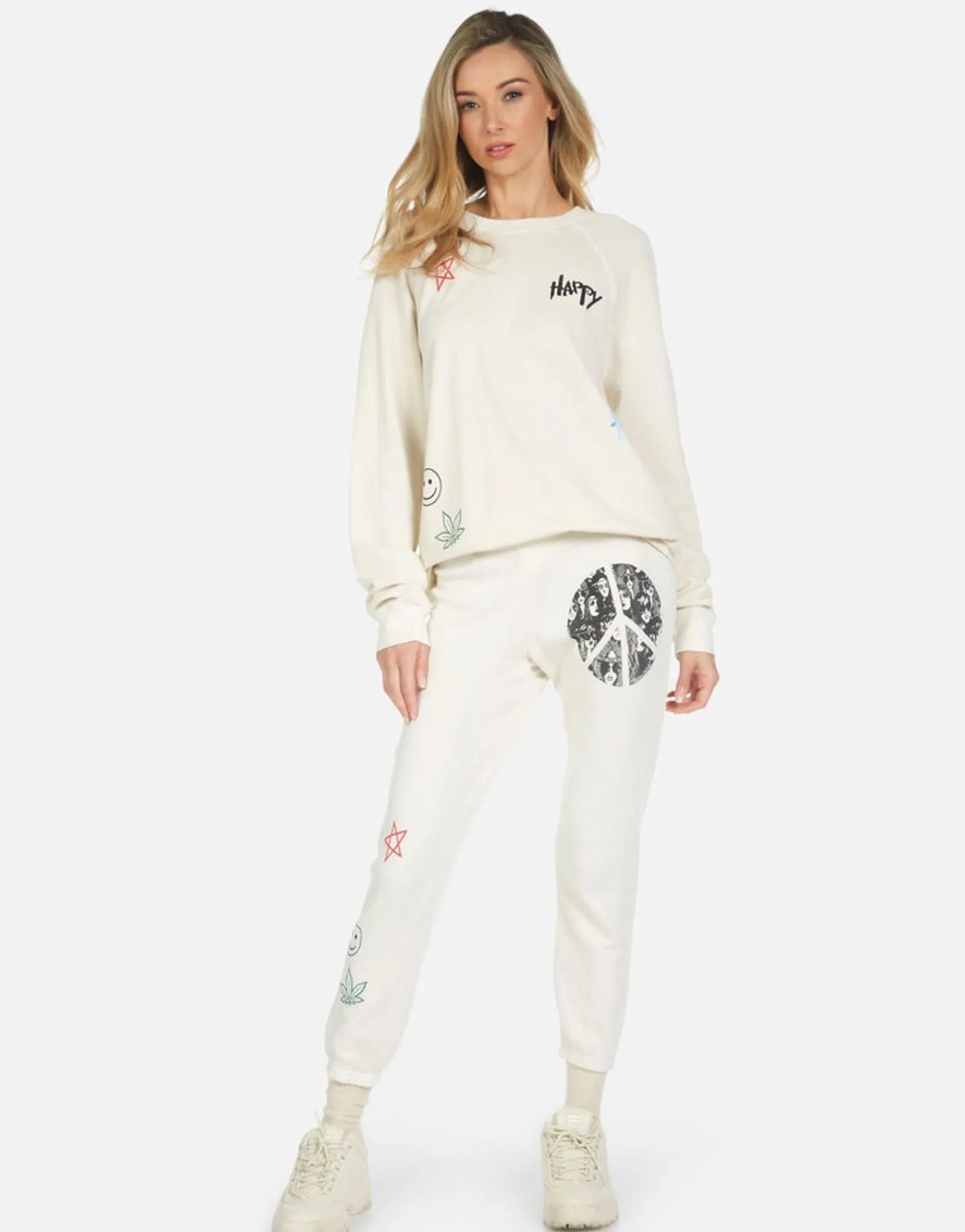 Best Peace Hippie Classic Women'S Sweatpant | Alana By Women Crop Sweatpants