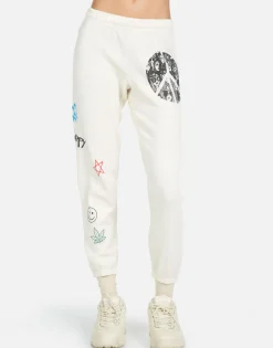 Best Peace Hippie Classic Women'S Sweatpant | Alana By Women Crop Sweatpants