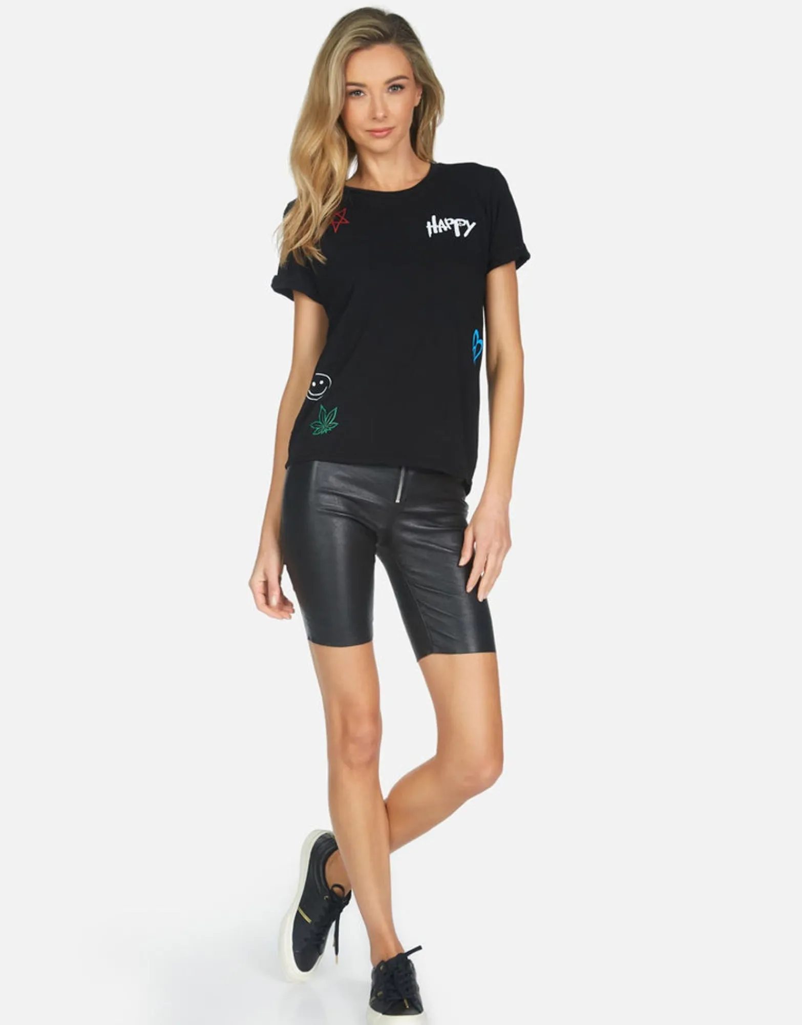 Discount Peace Hippie S/S Boyfriend Tee | Edda By Women Short Sleeve