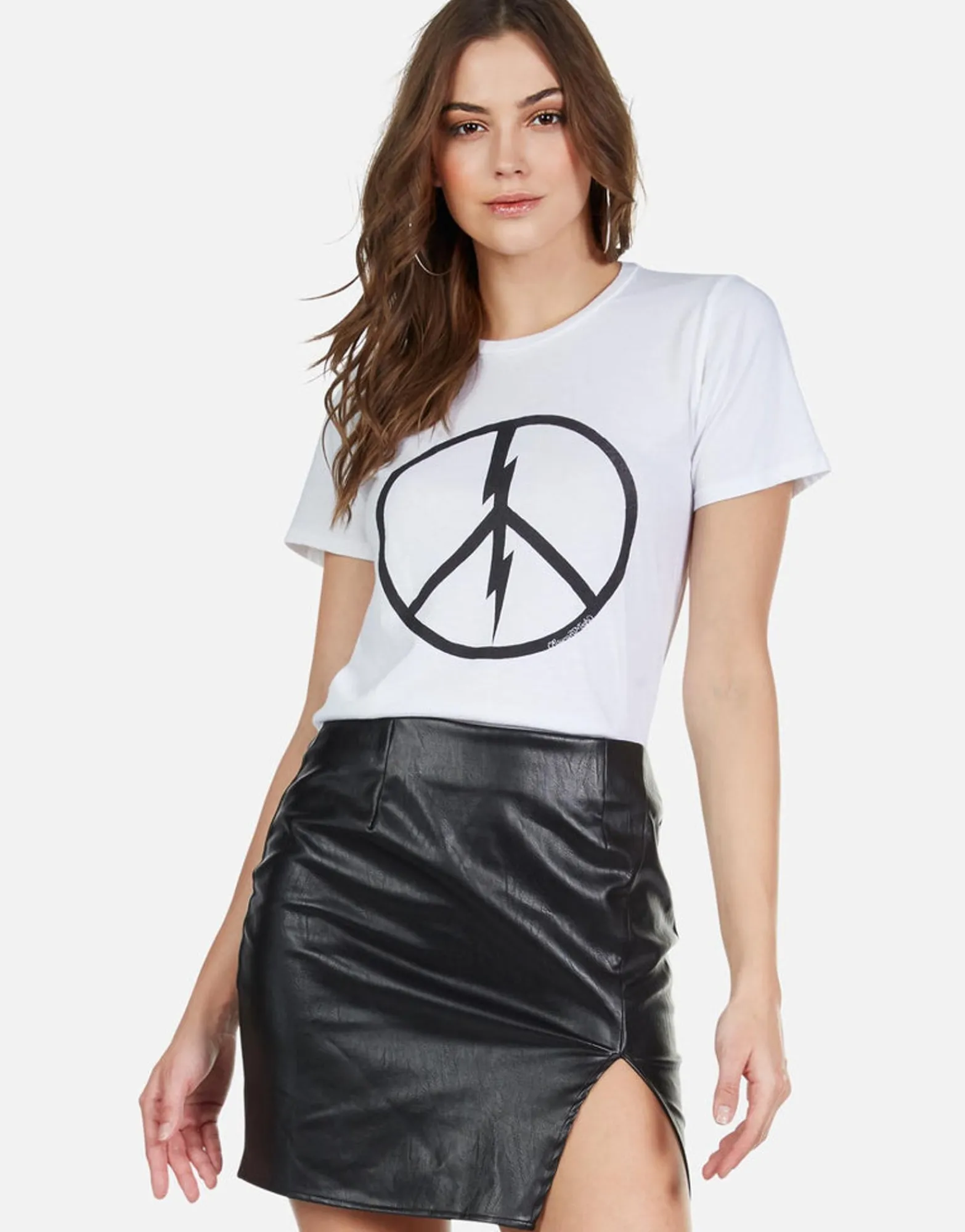 Clearance Peace Lightning S/S Vintage Tee | Croft By Women Short Sleeve