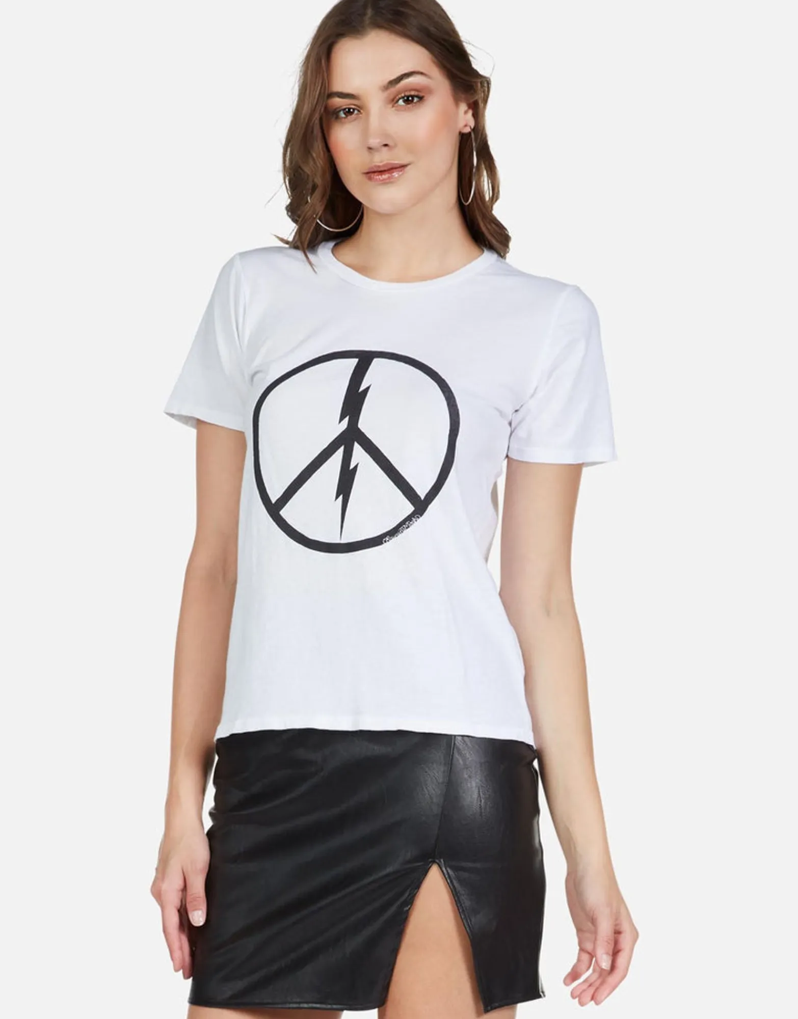 Clearance Peace Lightning S/S Vintage Tee | Croft By Women Short Sleeve