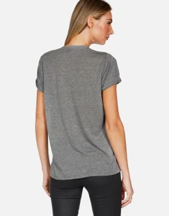 Online Peace Love Skull S/S Vintage Tee W/ Holes | Capri By Women Short Sleeve