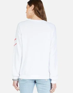 Hot Peace Spray Ls Vintage Pullover | Noleta By Women Long Sleeve