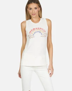 Cheap Peyton Fruit Rainbow Women Tanks