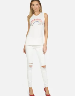 Cheap Peyton Fruit Rainbow Women Tanks