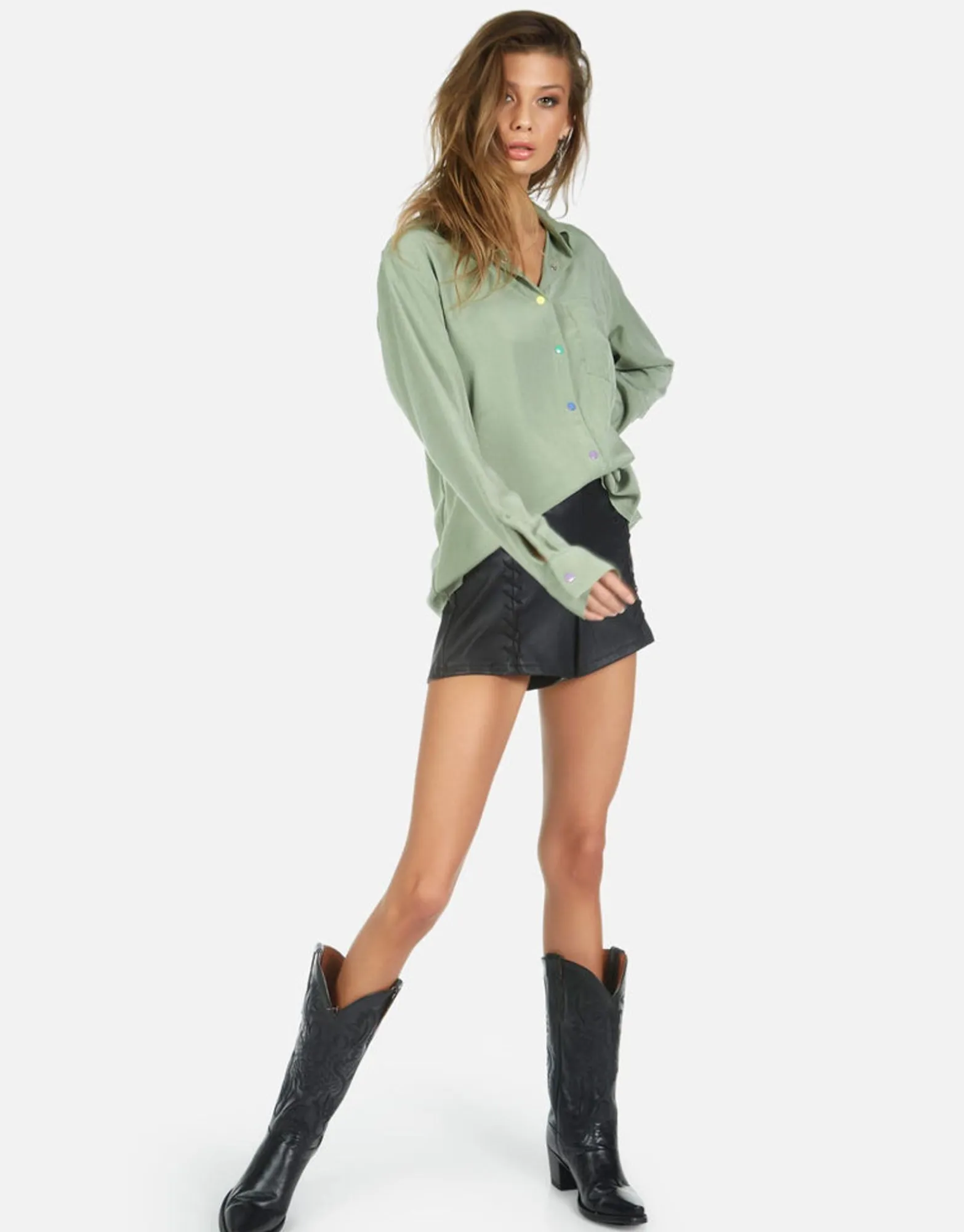 Shop Pilar Rainbow Heart Women Long Sleeve