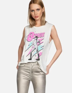 Discount Poison Skull Scoop Neck Muscle Tank | Kel By Women Tanks