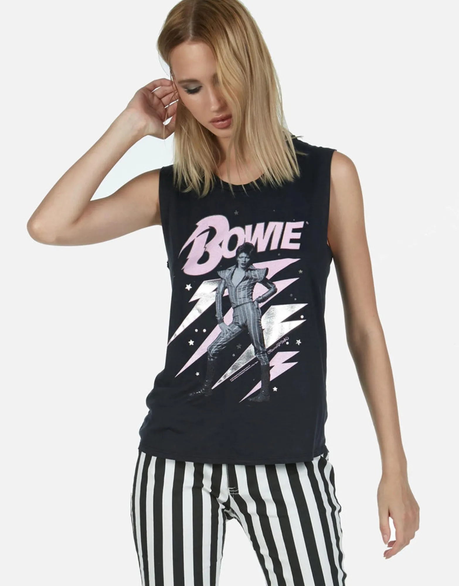 Discount Poison Skull Scoop Neck Muscle Tank | Kel By Women Tanks