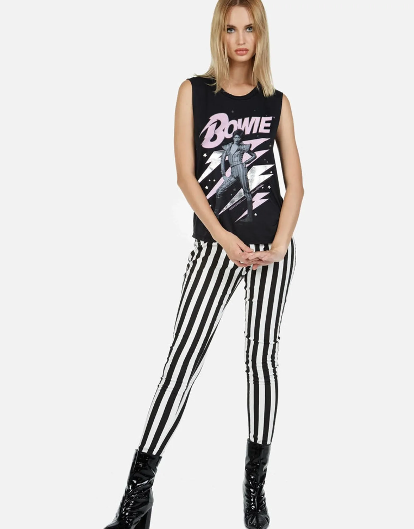 Discount Poison Skull Scoop Neck Muscle Tank | Kel By Women Tanks