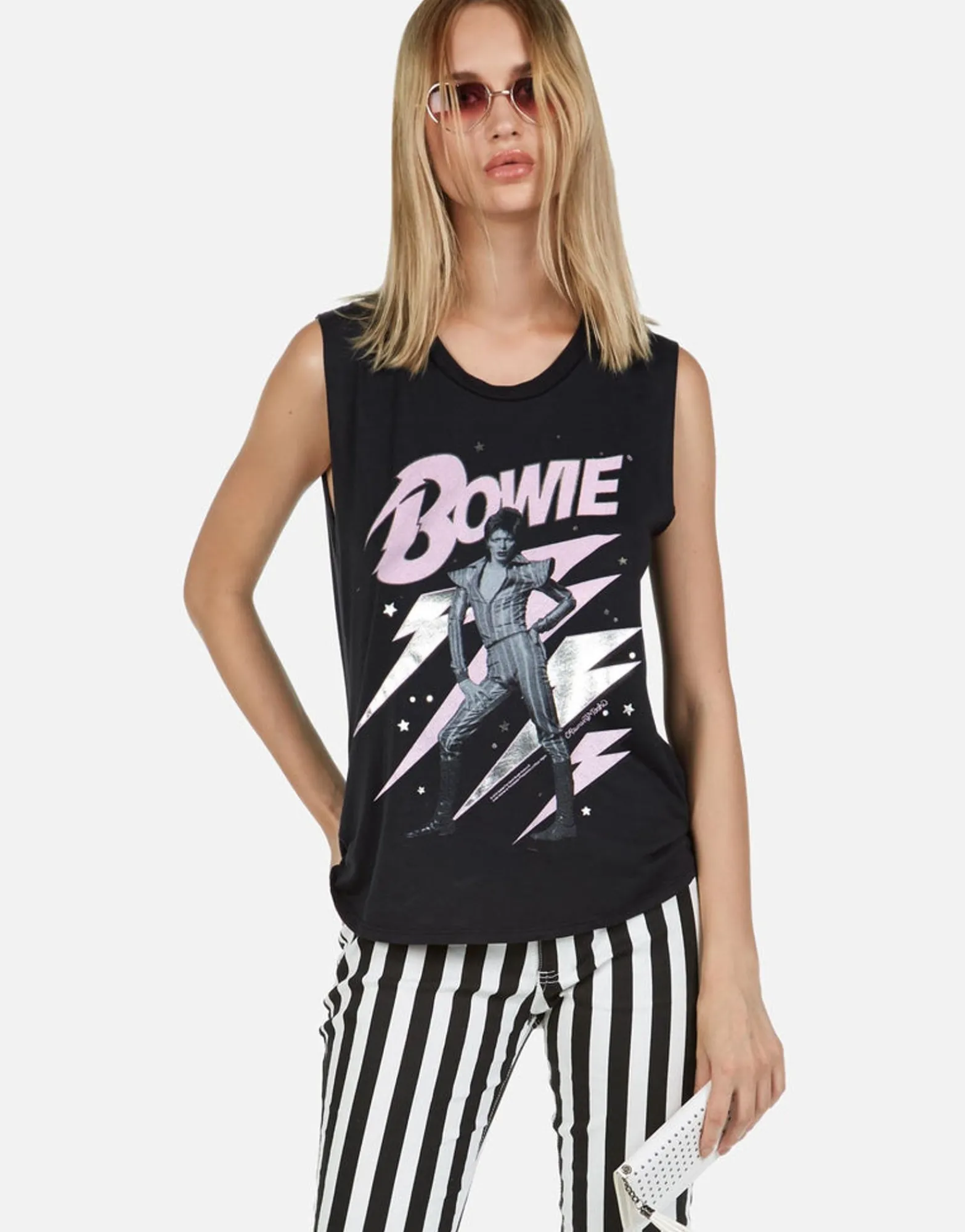 Discount Poison Skull Scoop Neck Muscle Tank | Kel By Women Tanks