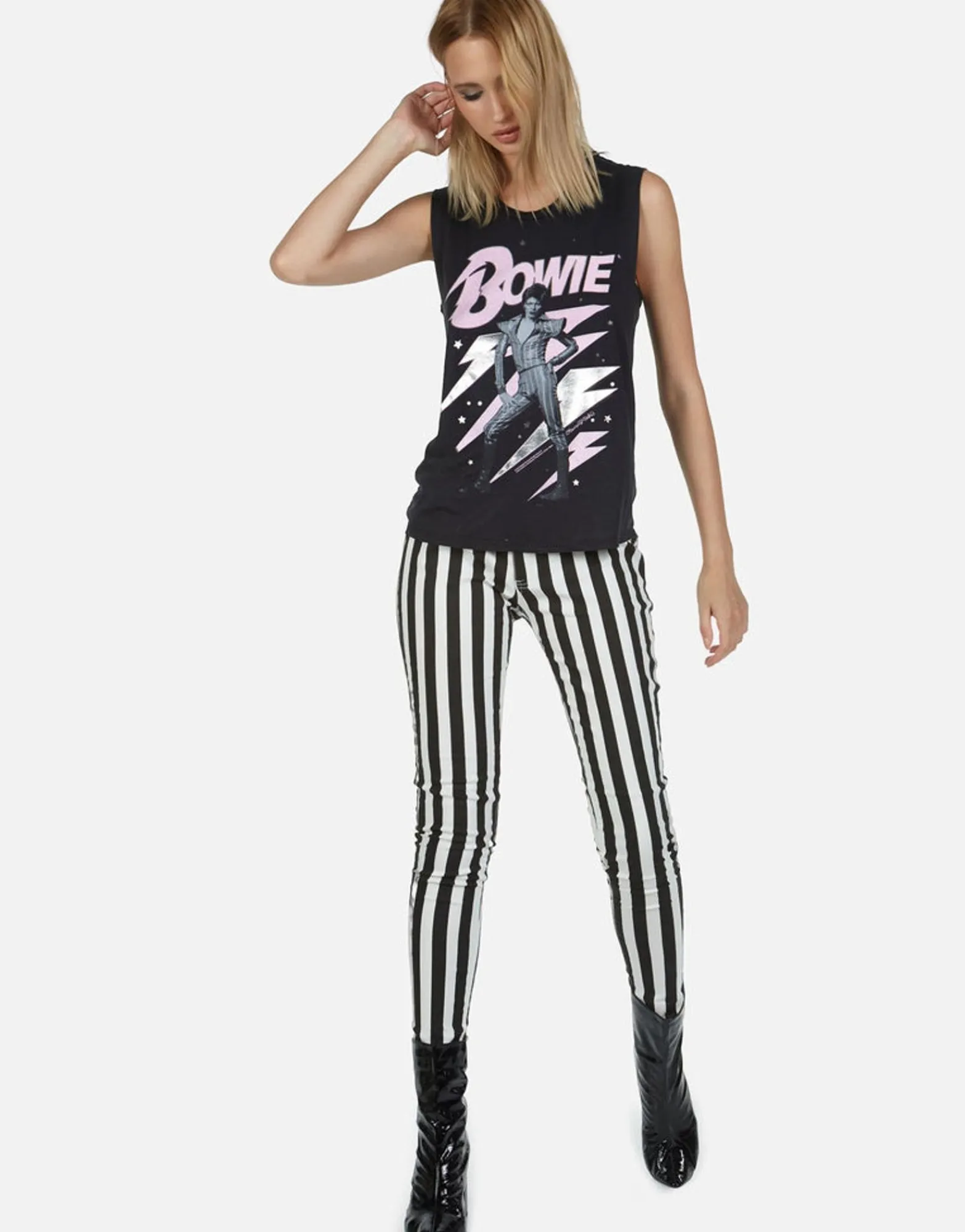 Discount Poison Skull Scoop Neck Muscle Tank | Kel By Women Tanks